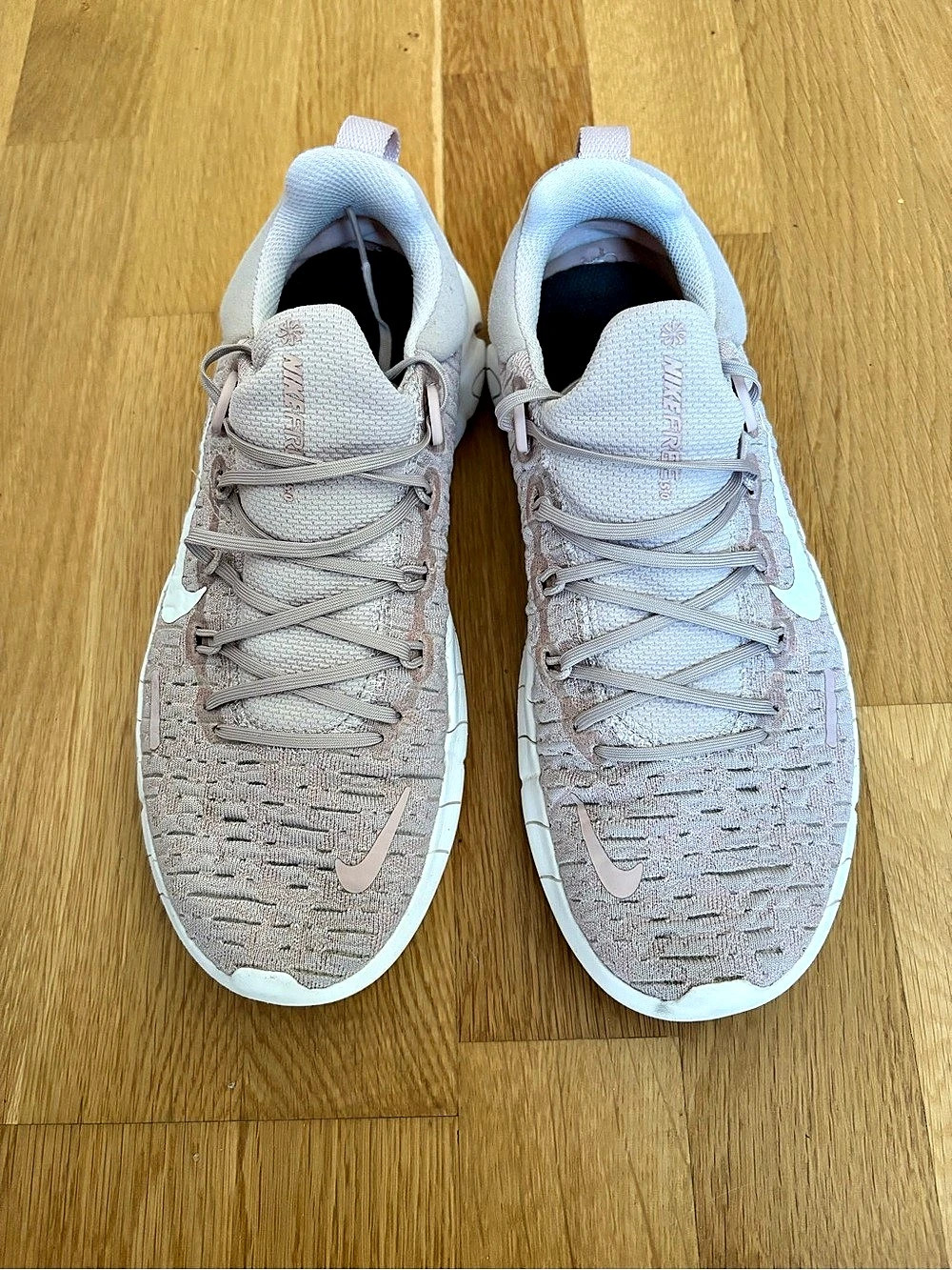 Nike Free Run Women's Sneakers US 8.5 Pink & White